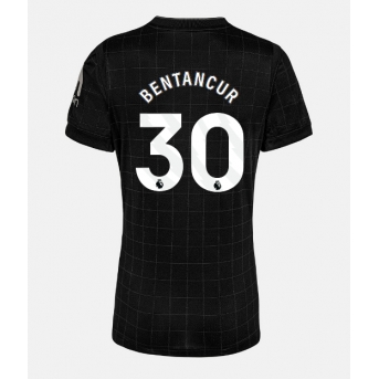 Billige Fotballdrakt Tottenham Hotspur Rodrigo Bentancur #30 Replika Bortedrakt Dame 2025-26 Kortermet